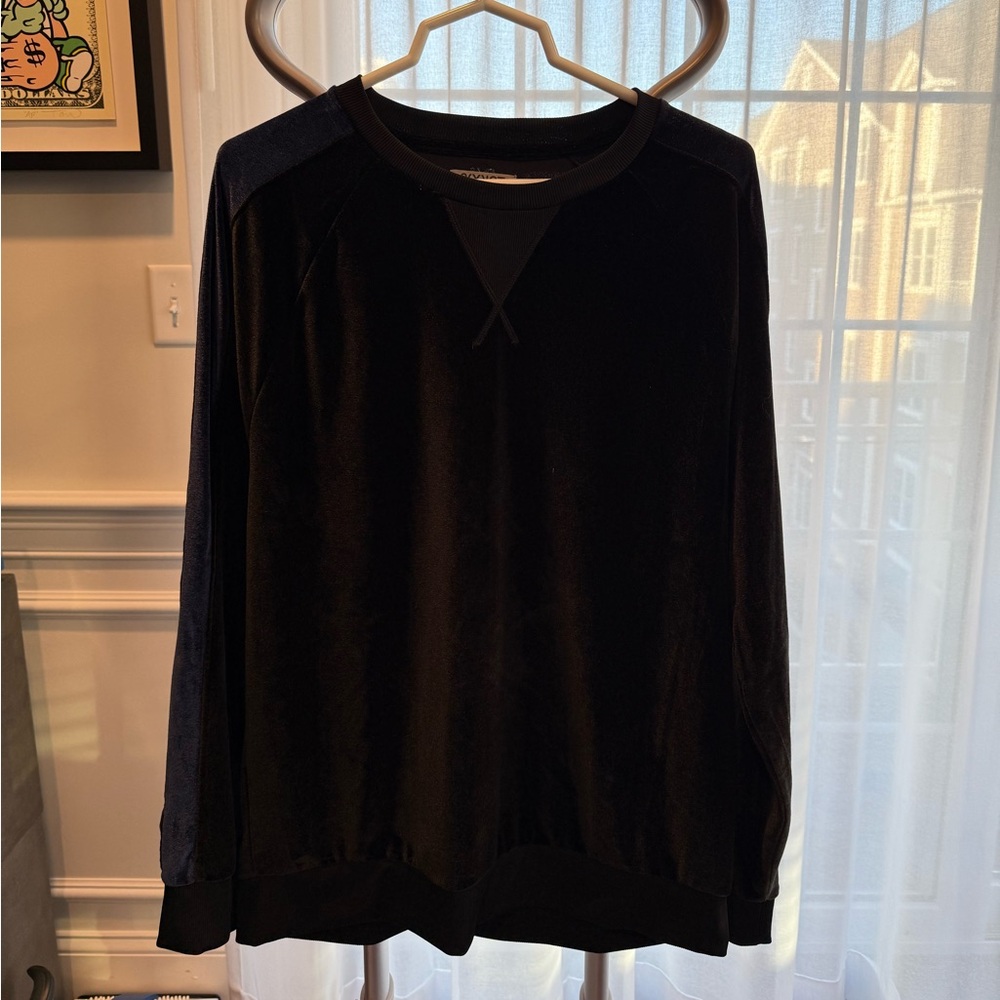 2xist Men's Black Crewneck Sweater
